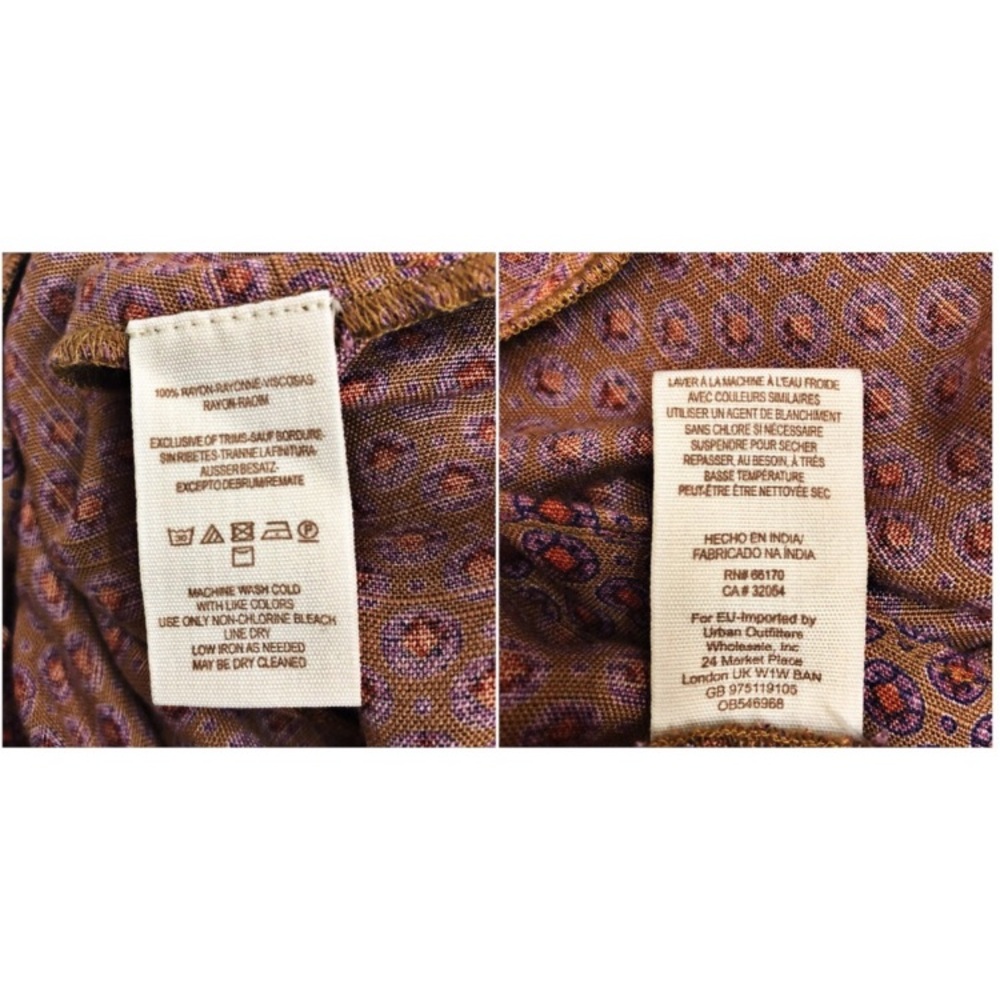 Free People New Romantics BOHO Saville Row Cottagecore Midi Dress Size 2 - Picture 16 of 16